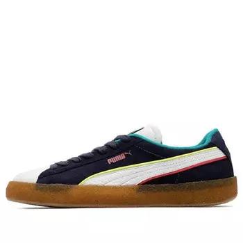 Кроссовки suede crepe stb 'black brown white' Puma, черный