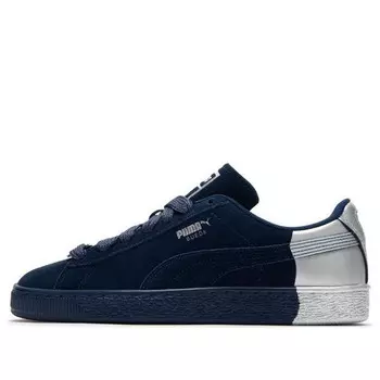 Кроссовки suede dance crew 'navy silver' Puma, синий