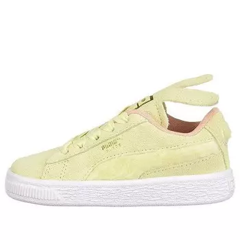 Кроссовки suede easter rabbit yellow Puma, желтый