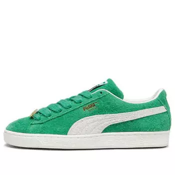 Кроссовки suede 'fat lace - archive green' Puma, зеленый