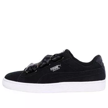 Кроссовки suede heart galaxy 'black' Puma, черный
