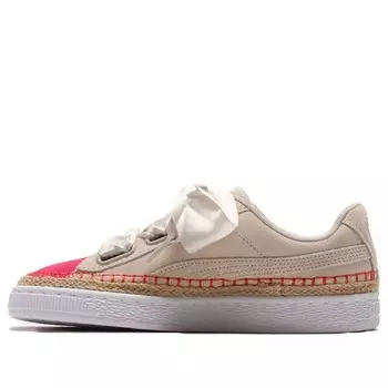 Кроссовки suede heart sneakerdrille Puma, розовый