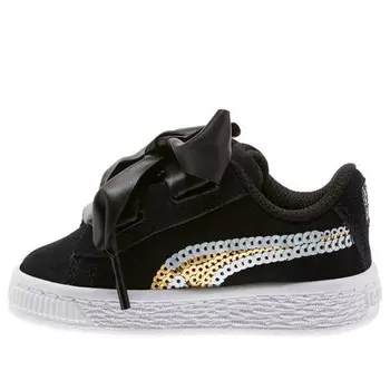 Кроссовки suede heart trailblazer Puma, черный