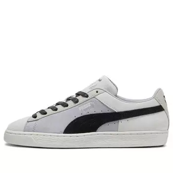 Кроссовки suede iconix 'silver mist' Puma, серебряный