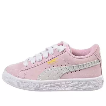 Кроссовки suede little 'pink lady' Puma, розовый