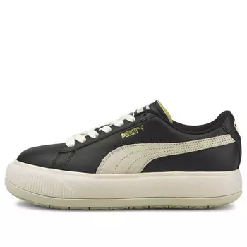 Кроссовки suede mayu blackcasual sneakers white Puma, черный
