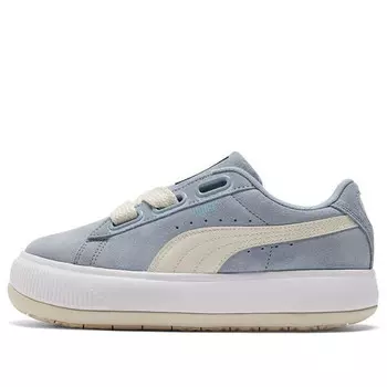 Кроссовки suede mayu heart 'blue wash' Puma, белый