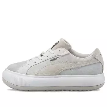 Кроссовки suede mayu raw low tops casual skateboarding shoes gray Puma, серый