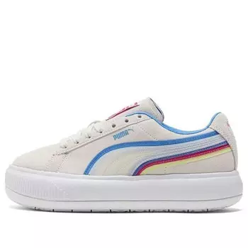 Кроссовки suede mayu triplex tech 'creamwhite blue red' Puma, белый