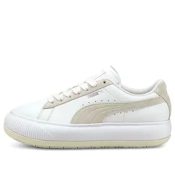 Кроссовки suede mayu 'white Puma, белый
