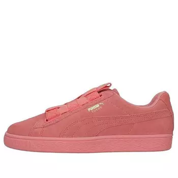 Кроссовки suede maze casual shoes for pink Puma, розовый