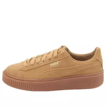 Кроссовки suede platform sd 'oatmeal' Puma, коричневый