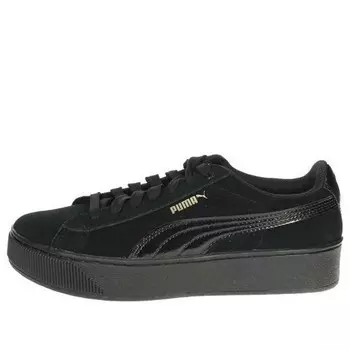 Кроссовки suede s vikky platform - black Puma, черный