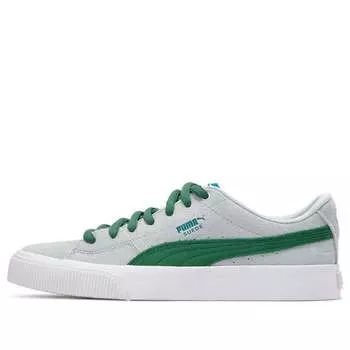 Кроссовки suede skate nitro 'grey' Puma, серый