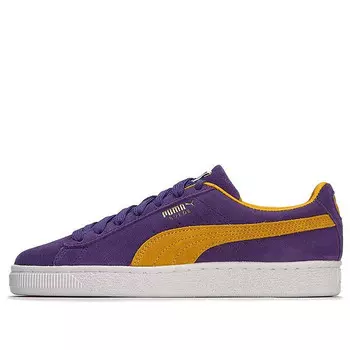 Кроссовки suede teams 'los angeles lakers' Puma, фиолетовый