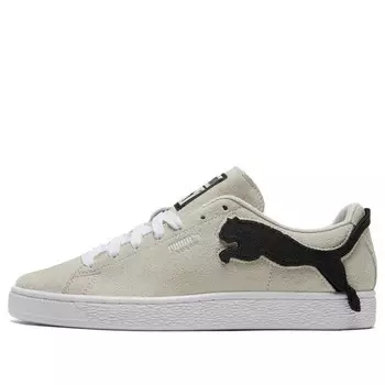 Кроссовки suede 'the cat - vaporous grey' Puma, серый