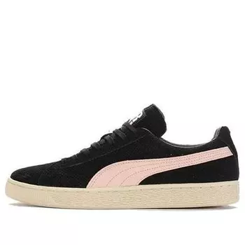 Кроссовки suede valentine his 'black pink' Puma, черный