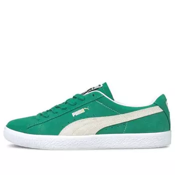 Кроссовки suede vintage 'kelly green' Puma, зеленый