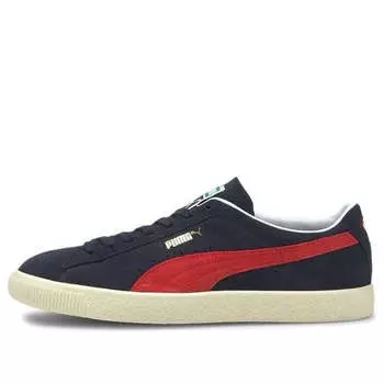 Кроссовки suede vintage 'peacoat high risk red' Puma, синий