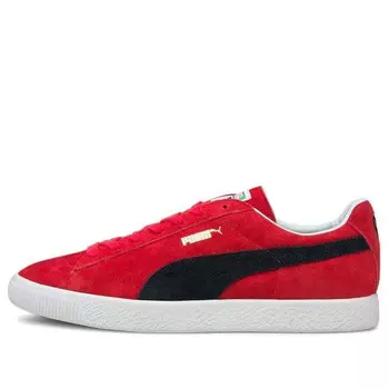 Кроссовки suede vintage retro made in japan 'high risk red navy' Puma, черный