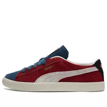 Кроссовки suede vintage 'wtformstrip - intense red sweet grape' Puma, синий