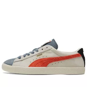 Кроссовки suede vintage 'wtformstrip - peyote china blue' Puma, белый