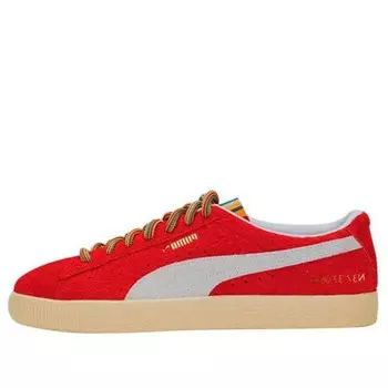 Кроссовки suede vintage x casestudy 'chinese red' Puma, красный