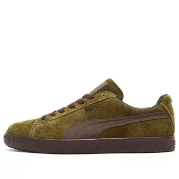 Кроссовки suede vtg 'deep olive' Puma, зеленый