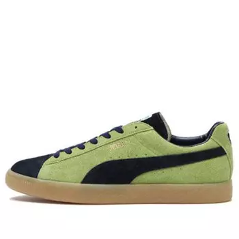 Кроссовки suede vtg mij jasmine green casual skateboarding shoes black brown Puma, зеленый