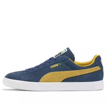 Кроссовки suede vtg mij made in japan Puma, синий