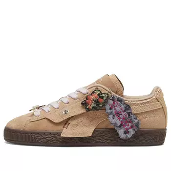 Кроссовки suede x x-girl 'toasted almond' Puma, коричневый