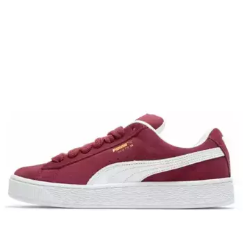 Кроссовки suede xl 'bordeaux white' Puma, бордовый
