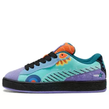 Кроссовки suede xl 'dia de los muertos pack - mint' Puma, зеленый