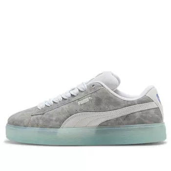 Кроссовки suede xl gure 'ash grey silver mist' Puma, серый