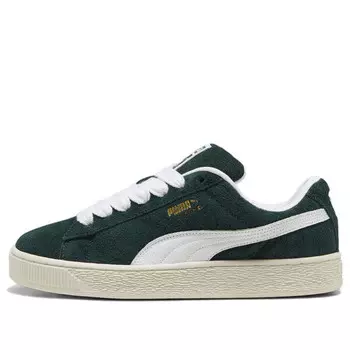 Кроссовки suede xl shoes 'hairy green' Puma, зеленый