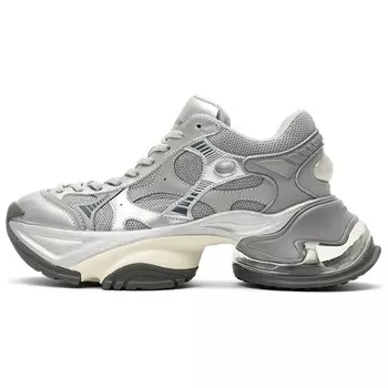 Кроссовки Sugar Drop Chunky женские средней высоты Daphne Lab, серый