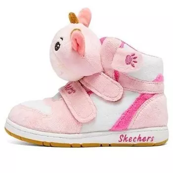 Кроссовки sugarcanes 'pink white' Skechers, белый