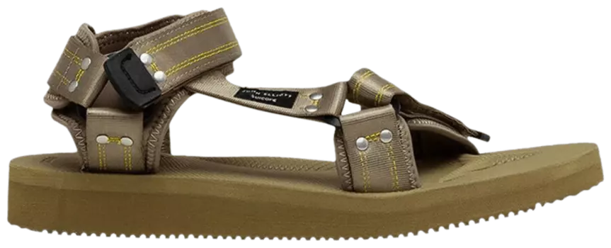 Кроссовки Suicoke John Elliott x KIPA-Cab 'Sage', зеленый