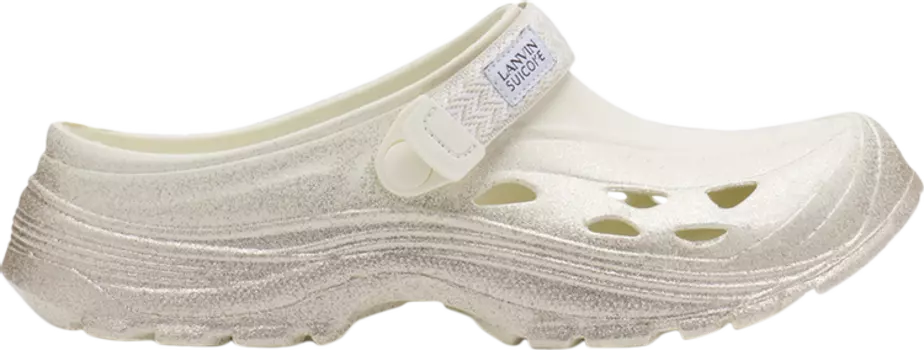 Кроссовки Suicoke x Lanvin MOK Curb Laces 'Gold Light Beige', кремовый