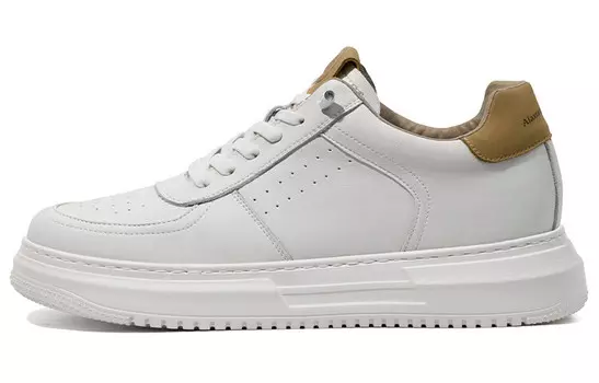 Кроссовки SULEGAO Skateboarding Shoes Men Low-top, белый