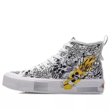 Кроссовки сумасшедший досуг x дисней Li-Ning, белый
