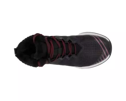 Кроссовки Summit - Faux Fur Spyder, черный