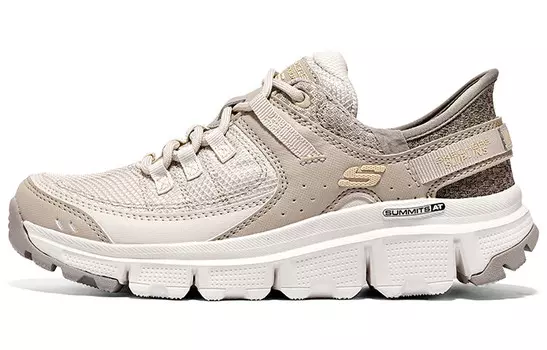 Кроссовки Summits AT женские с низким верхом, белые Skechers