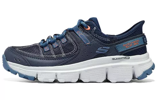 Кроссовки Summits AT женские с низким верхом, черные Skechers