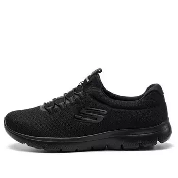 Кроссовки summits 'black' Skechers, черный