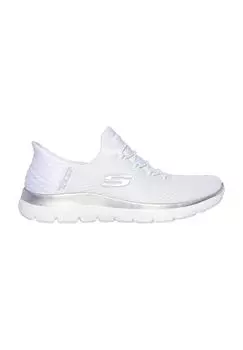Кроссовки Summits Diamond Dream, металлик, женские SKECHERS, белый