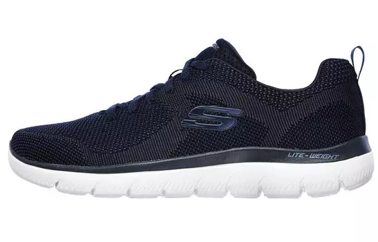 Кроссовки Summits для бега мужские с низким верхом темно-синие Skechers