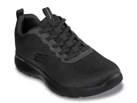 Кроссовки Summits Eckler Slip-On Sneaker Skechers, черный
