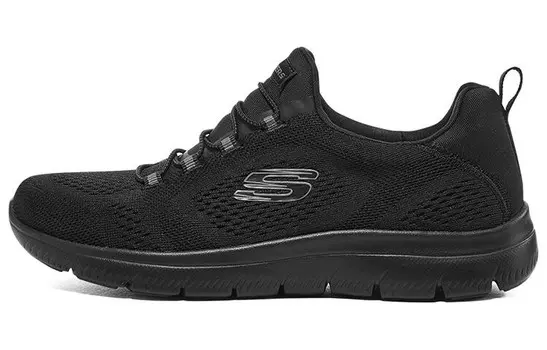 Кроссовки Summits Lifestyle женские с низким верхом, черные Skechers