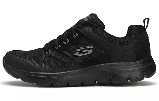 Кроссовки Summits Lifestyle женские с низким верхом, черные Skechers